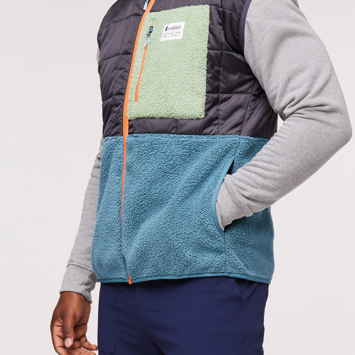 Soft Layering Warmth Trico Hybrid Vest - Men s