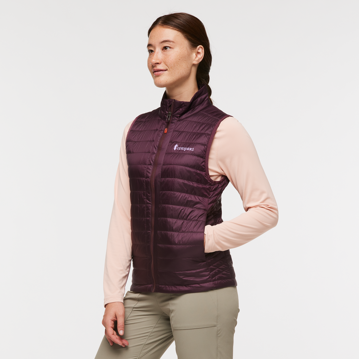 Comfortable Sun Coverage Capa Insulated Vest - Women s