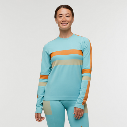 Soft Adventure Layer Debajo Seamless Baselayer Crew - Women s