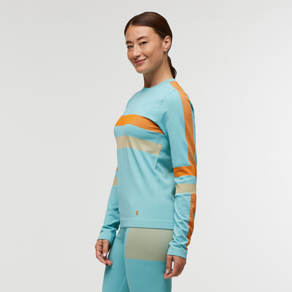 Soft Adventure Layer Debajo Seamless Baselayer Crew - Women s