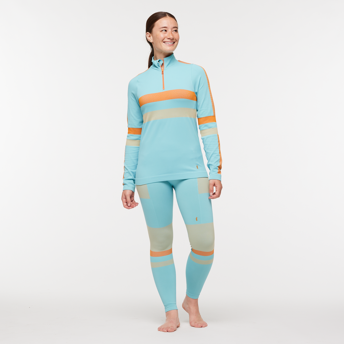 Everyday Layering Comfort Debajo Seamless Baselayer Quarter-Zip - Outd