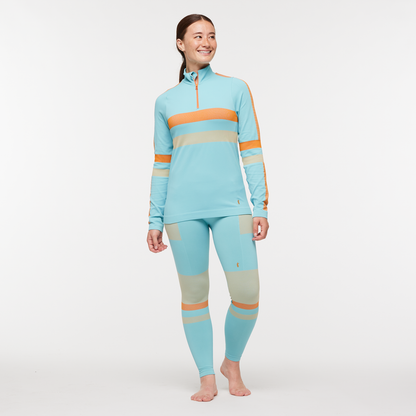 Everyday Layering Comfort Debajo Seamless Baselayer Quarter-Zip - Outd