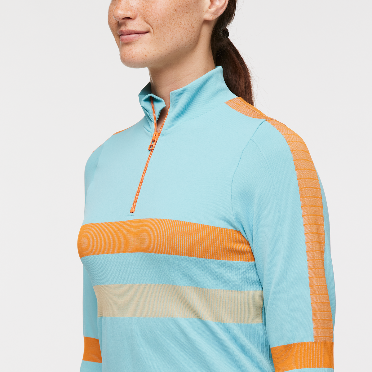 Everyday Layering Comfort Debajo Seamless Baselayer Quarter-Zip - Outd
