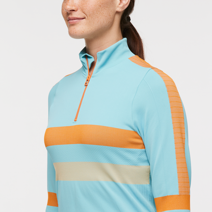 Everyday Layering Comfort Debajo Seamless Baselayer Quarter-Zip - Outd