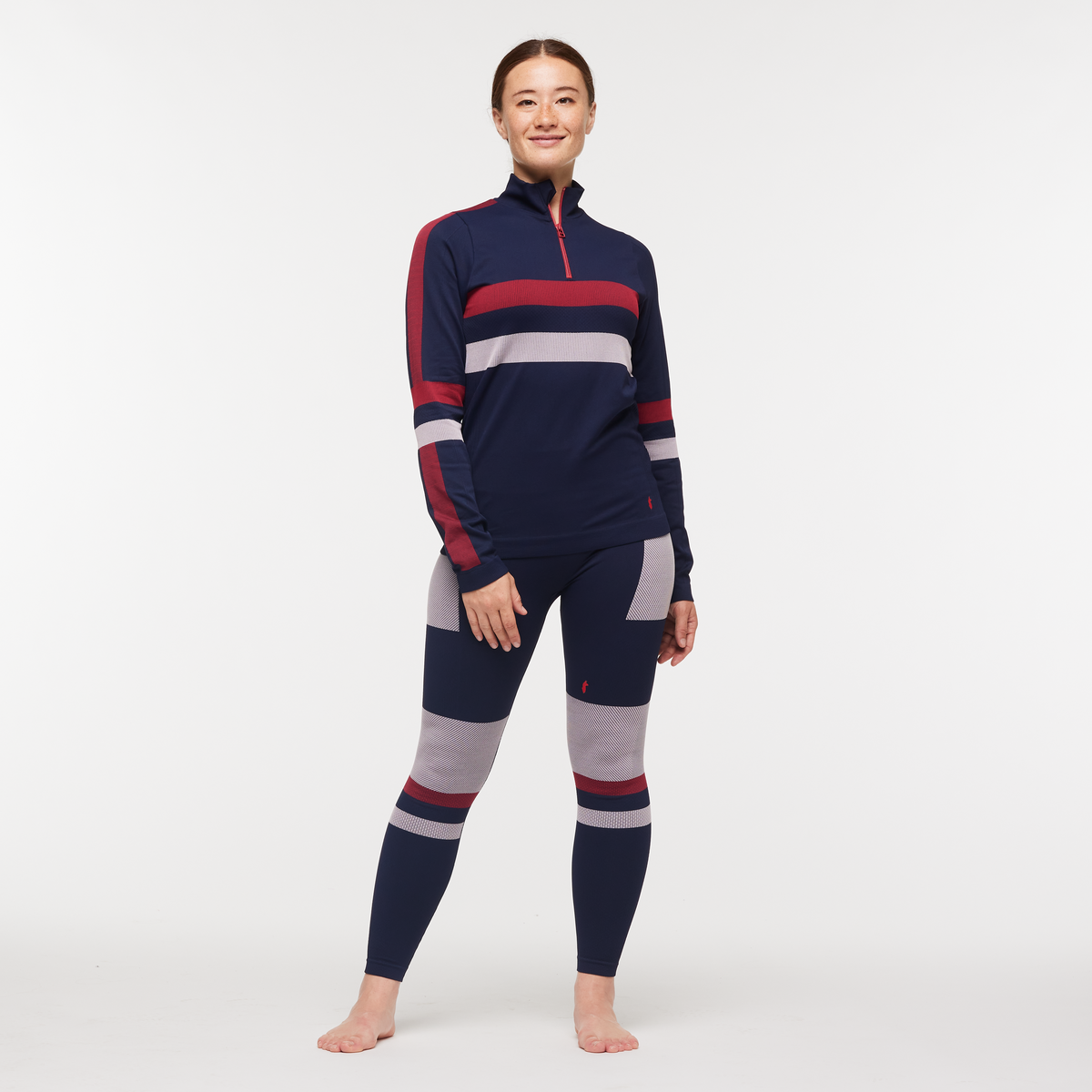 Everyday Layering Comfort Debajo Seamless Baselayer Quarter-Zip - Outd