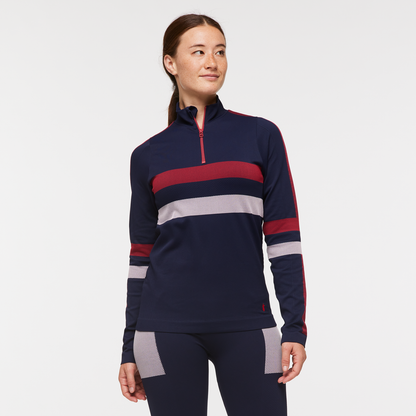 Everyday Layering Comfort Debajo Seamless Baselayer Quarter-Zip - Outd
