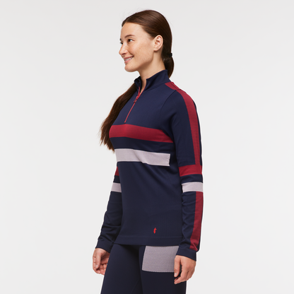 Everyday Layering Comfort Debajo Seamless Baselayer Quarter-Zip - Outd