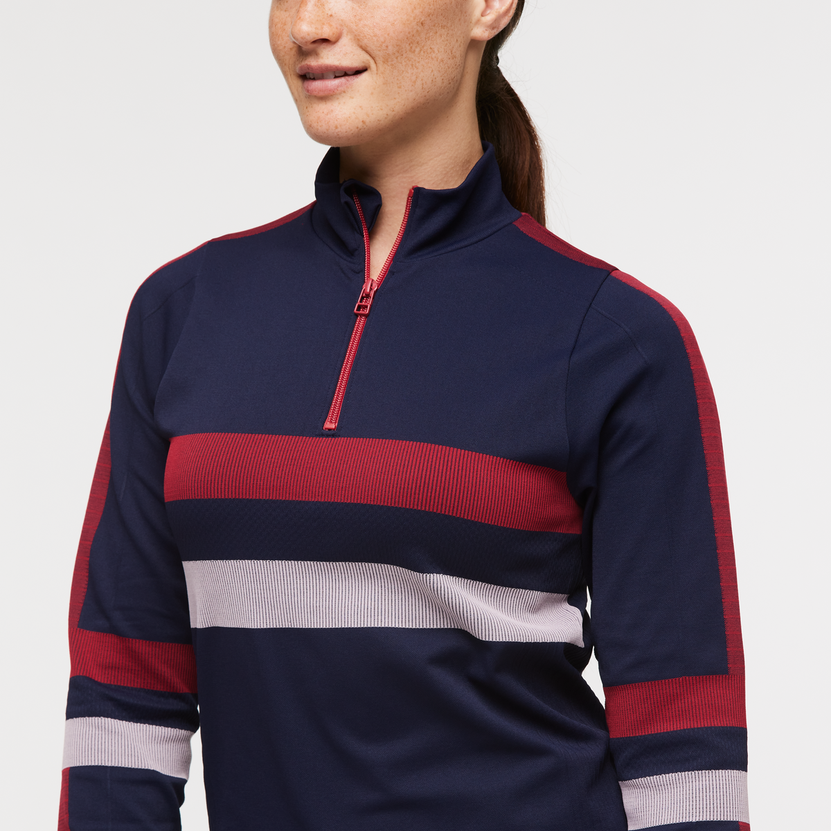 Everyday Layering Comfort Debajo Seamless Baselayer Quarter-Zip - Outd