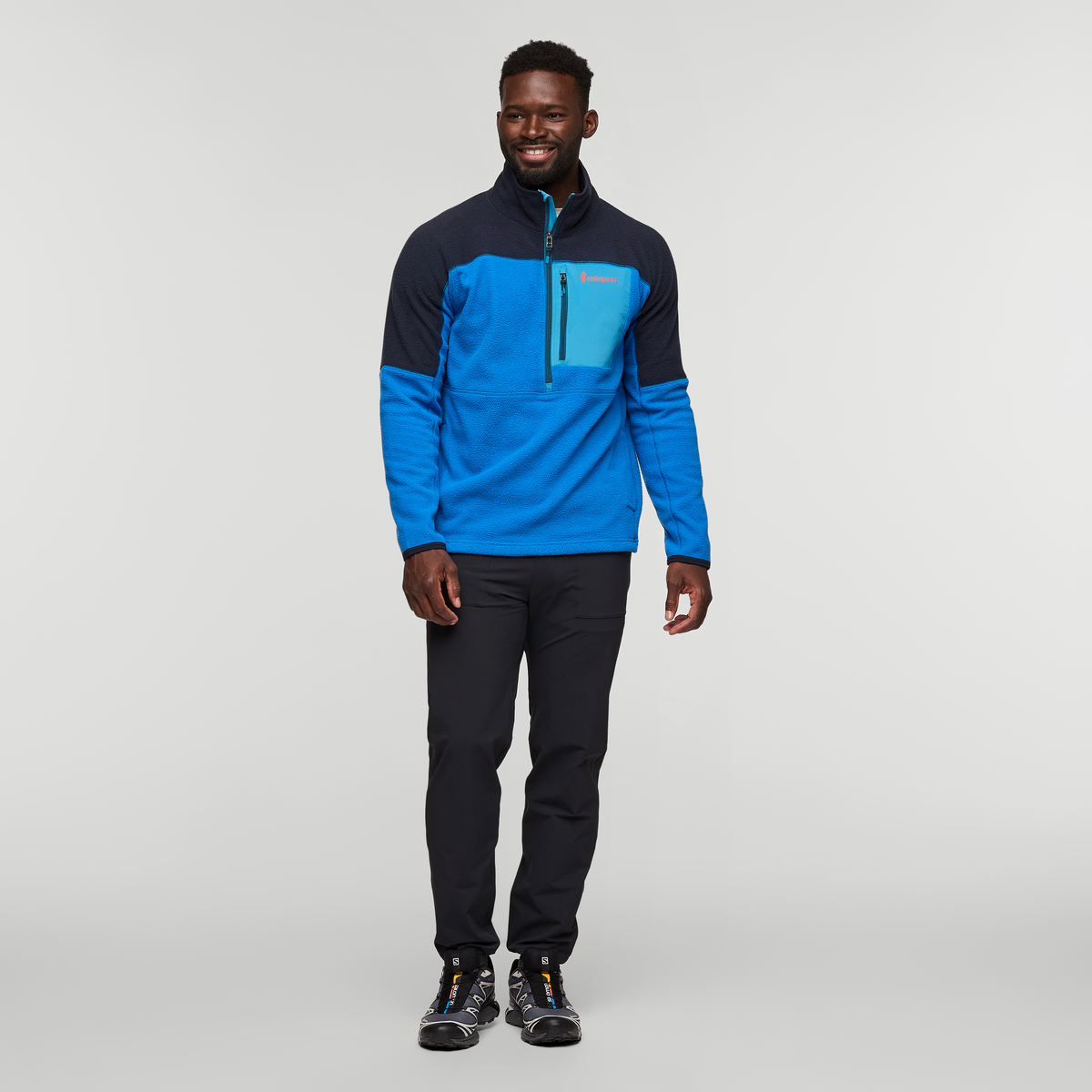 Soft Layering Warmth Abrazo Fleece Half-Zip Jacket - Men s