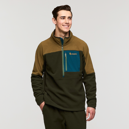 Soft Layering Warmth Abrazo Fleece Half-Zip Jacket - Men s