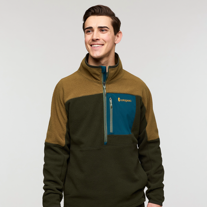 Soft Layering Warmth Abrazo Fleece Half-Zip Jacket - Men s