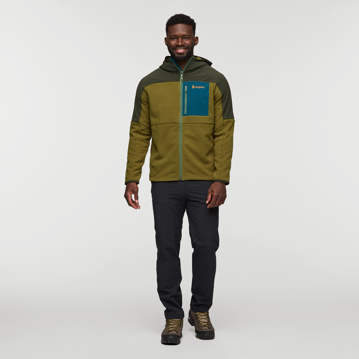 Soft Layering Warmth Abrazo Hooded Full-Zip Fleece Jacket - Men s