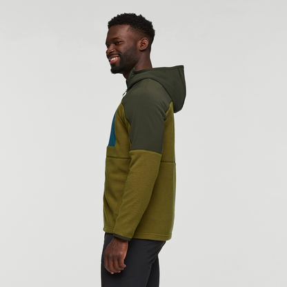 Soft Layering Warmth Abrazo Hooded Full-Zip Fleece Jacket - Men s