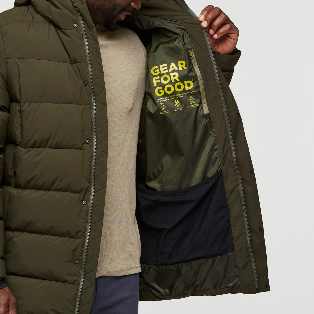Versatile Outdoor Use Alivio Down Parka - Men s