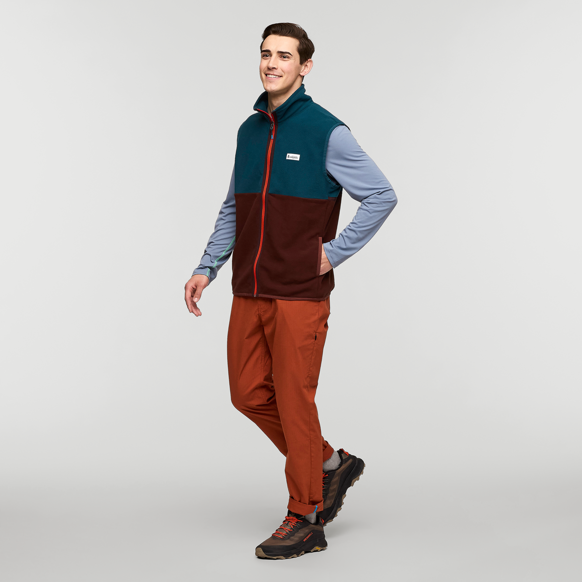 Soft Layering Warmth Amado Fleece Vest - Men s