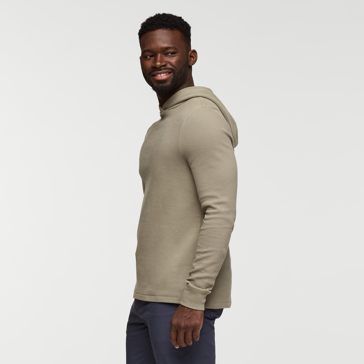 Soft Adventure Layer Atajo Long-Sleeve Waffle Hoodie - Men s