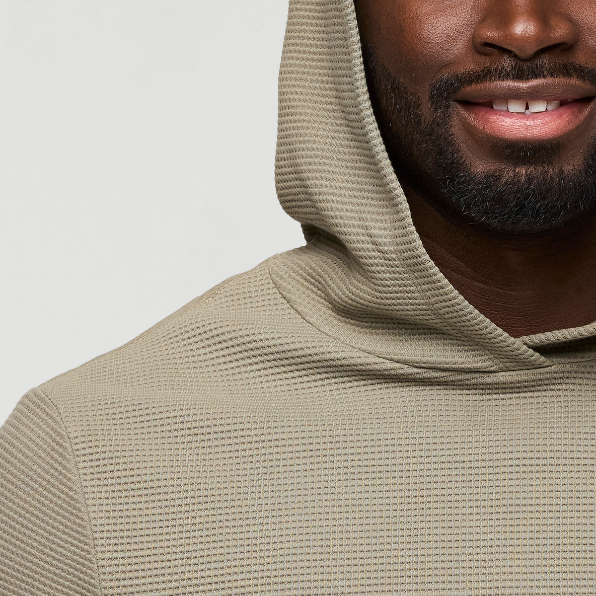 Soft Adventure Layer Atajo Long-Sleeve Waffle Hoodie - Men s