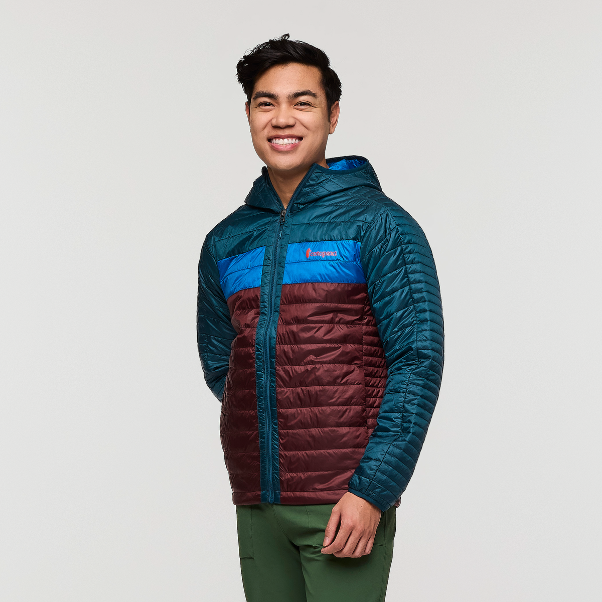 Comfortable Sun Coverage Capa Insulated Hooded Jacket - Men s