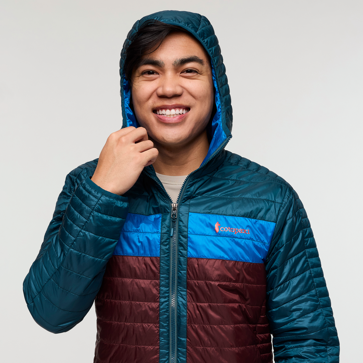 Comfortable Sun Coverage Capa Insulated Hooded Jacket - Men s