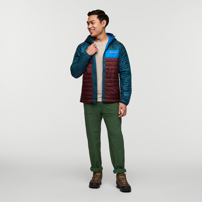 Comfortable Sun Coverage Capa Insulated Hooded Jacket - Men s