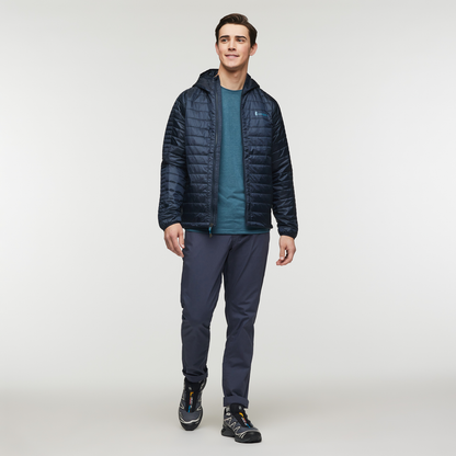 Comfortable Sun Coverage Capa Insulated Hooded Jacket - Men s
