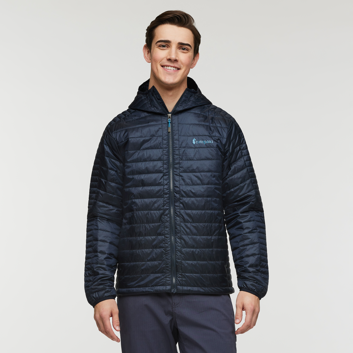 Comfortable Sun Coverage Capa Insulated Hooded Jacket - Men s