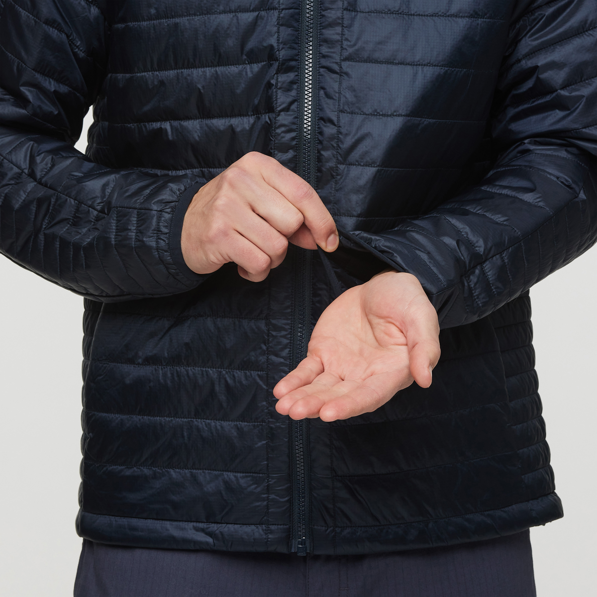 Comfortable Sun Coverage Capa Insulated Hooded Jacket - Men s