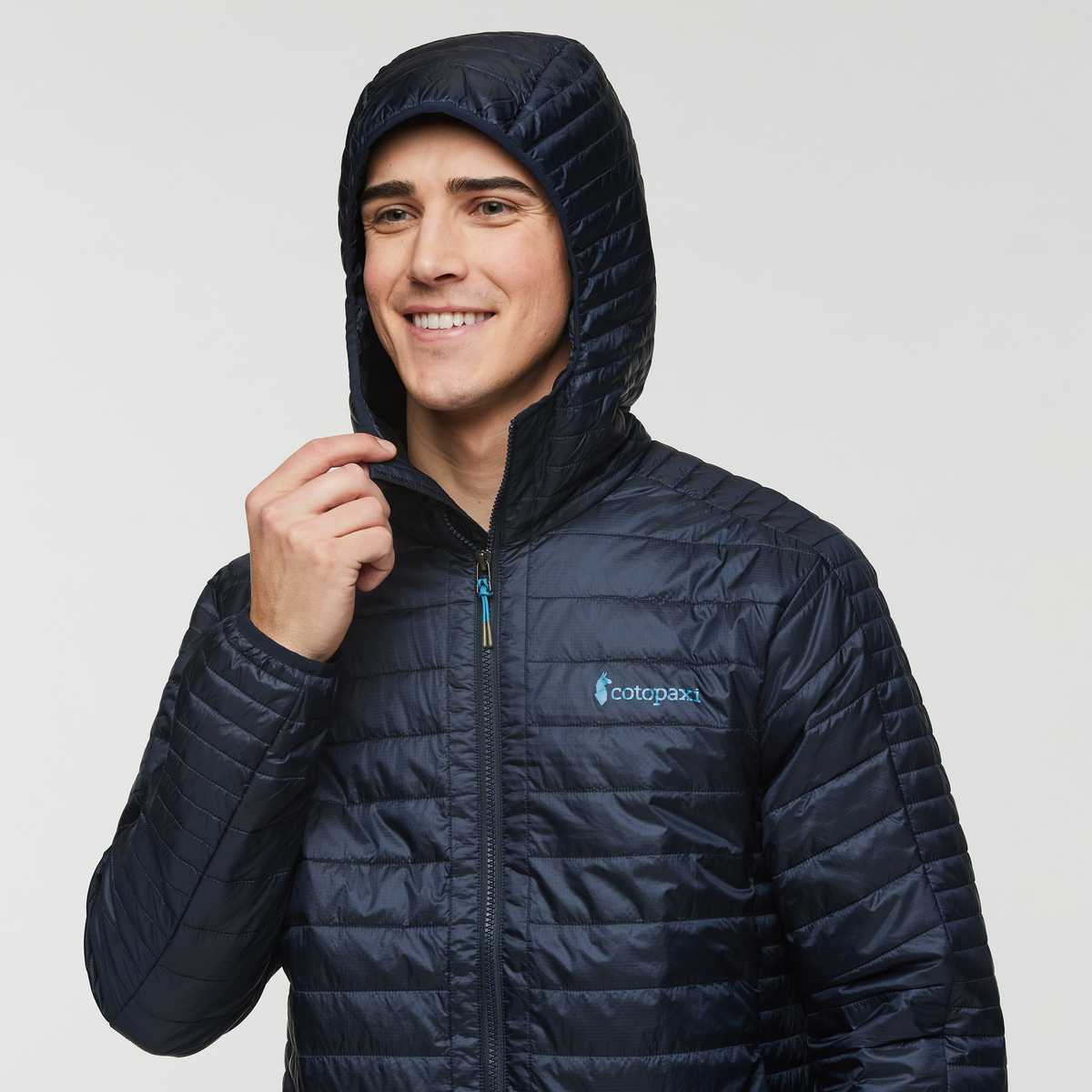 Comfortable Sun Coverage Capa Insulated Hooded Jacket - Men s