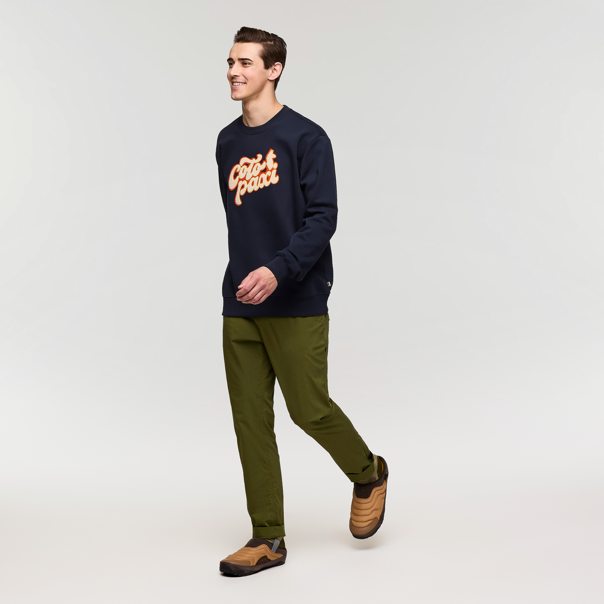 Soft Adventure Layer Coto-Patch Crew Sweatshirt - Men s