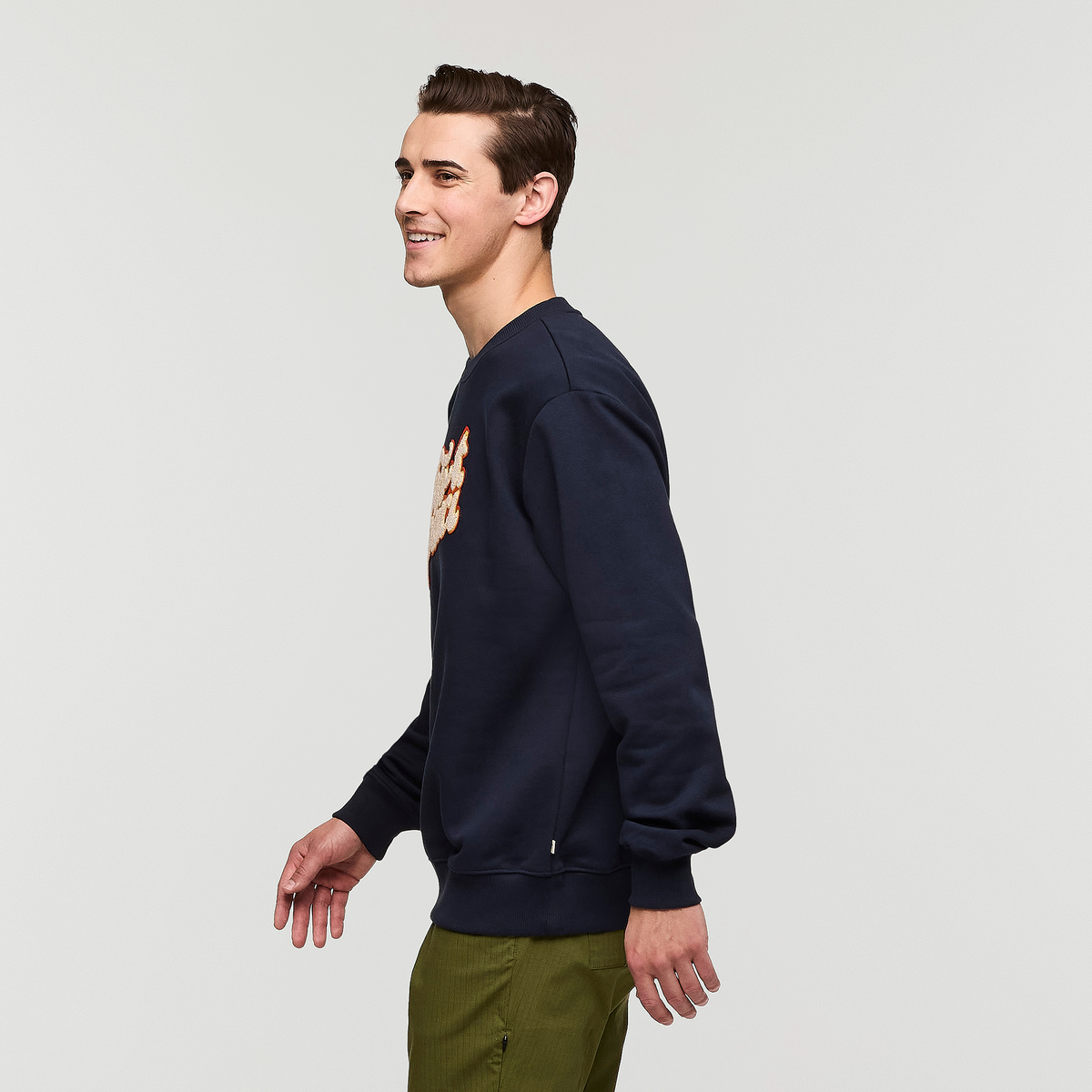 Soft Adventure Layer Coto-Patch Crew Sweatshirt - Men s