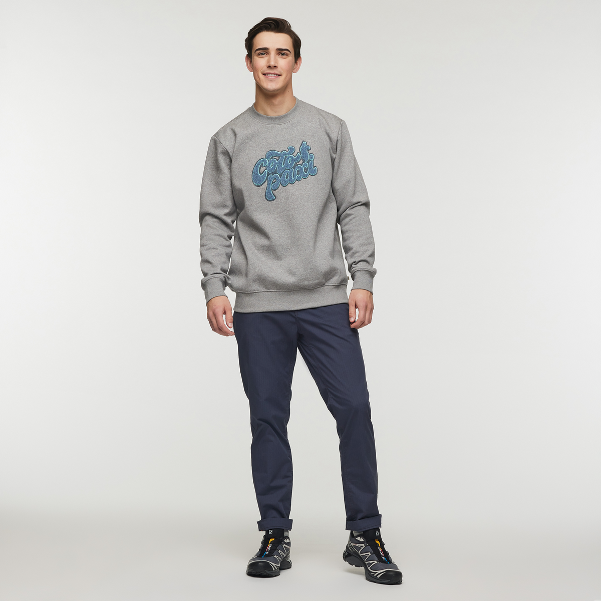 Soft Adventure Layer Coto-Patch Crew Sweatshirt - Men s