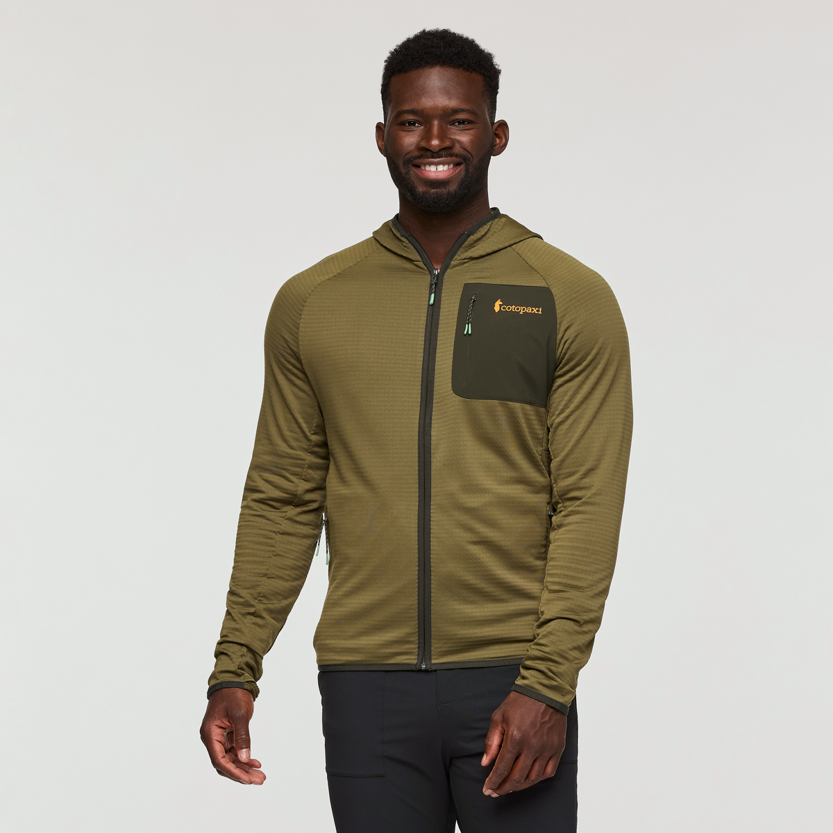 Trail Ready Layer Otero Fleece Full-Zip Hooded Jacket - Men s