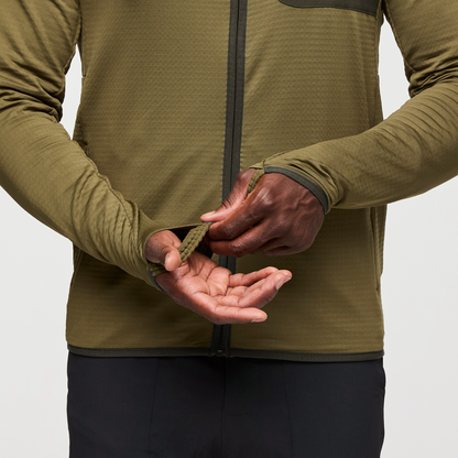 Trail Ready Layer Otero Fleece Full-Zip Hooded Jacket - Men s