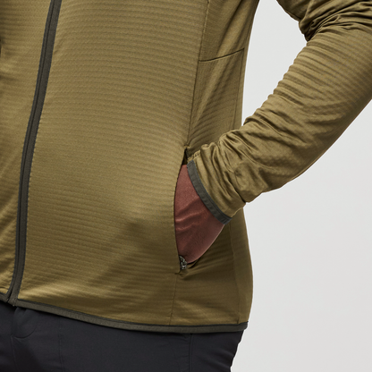 Trail Ready Layer Otero Fleece Full-Zip Hooded Jacket - Men s