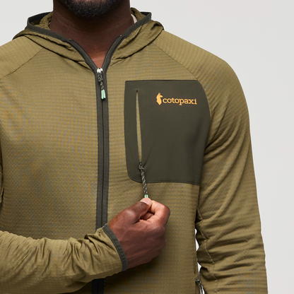 Trail Ready Layer Otero Fleece Full-Zip Hooded Jacket - Men s