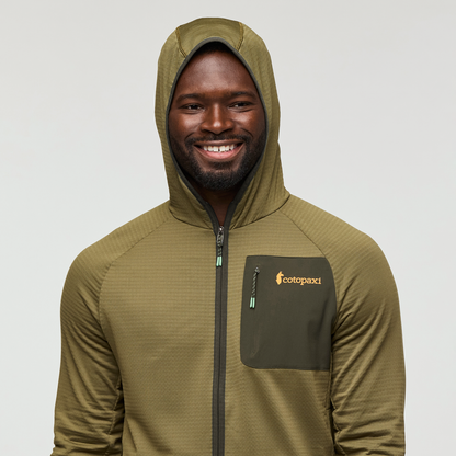 Trail Ready Layer Otero Fleece Full-Zip Hooded Jacket - Men s