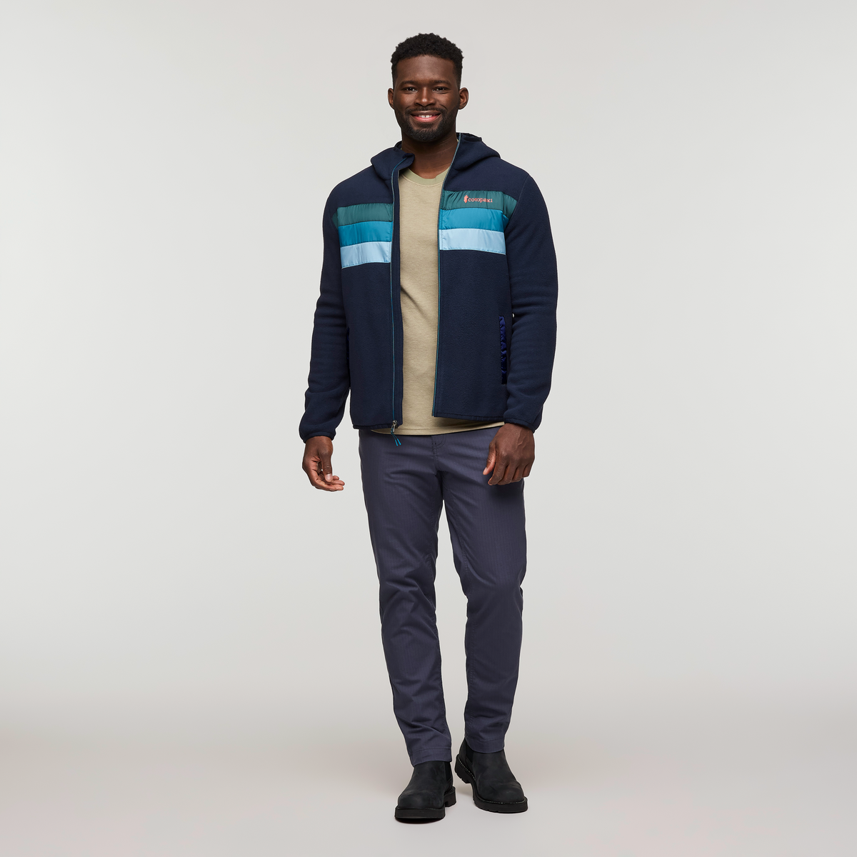 Trail Ready Layer Teca Fleece Hooded Full-Zip Jacket - Men s
