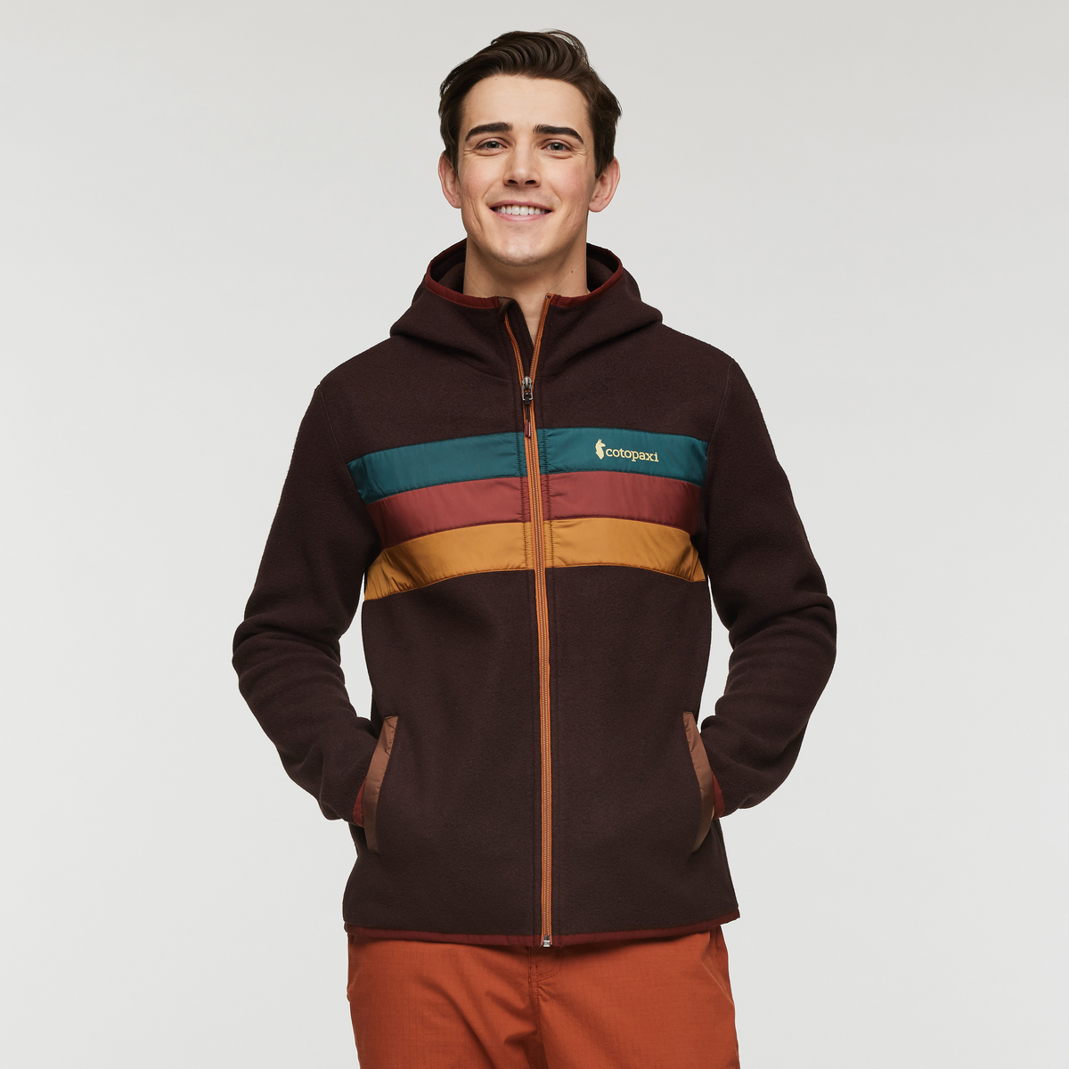 Trail Ready Layer Teca Fleece Hooded Full-Zip Jacket - Men s