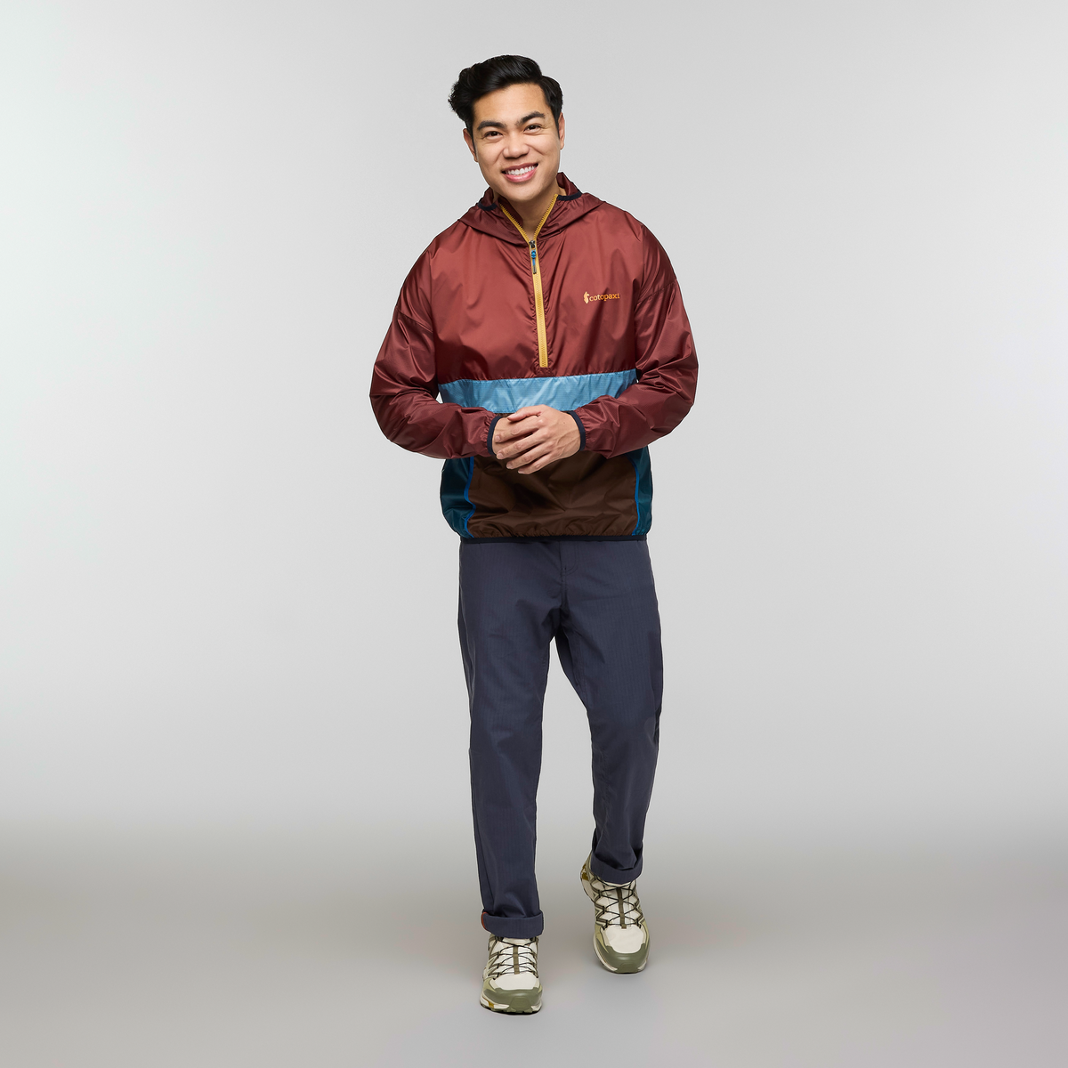 Breezy Day Comfort Teca Half-Zip Windbreaker - Men s