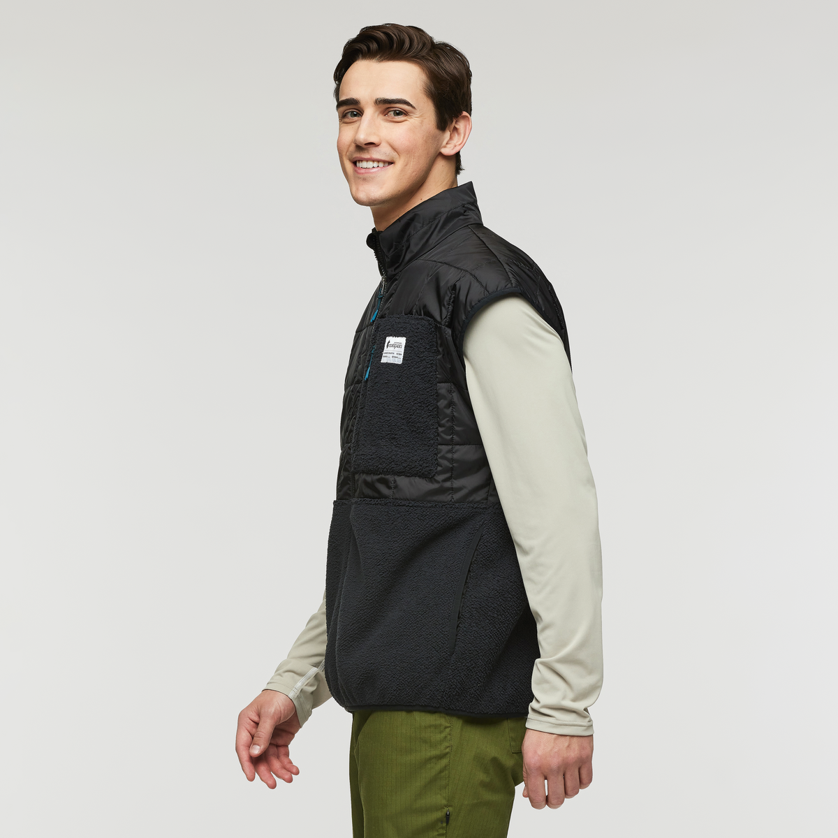 Soft Layering Warmth Trico Hybrid Vest - Men s