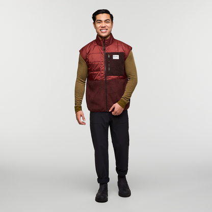 Soft Layering Warmth Trico Hybrid Vest - Men s