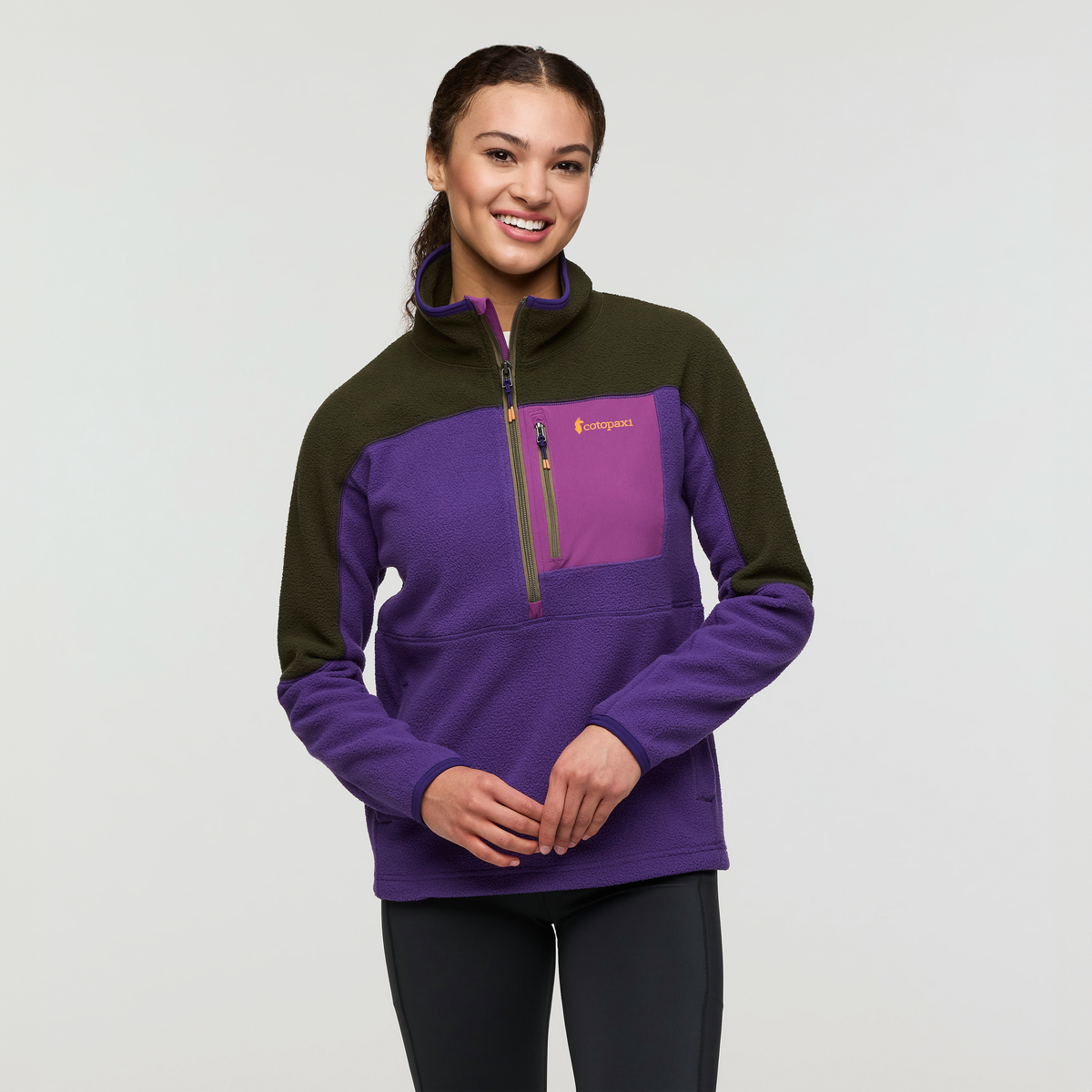 Soft Layering Warmth Abrazo Fleece Half-Zip Jacket - Women s
