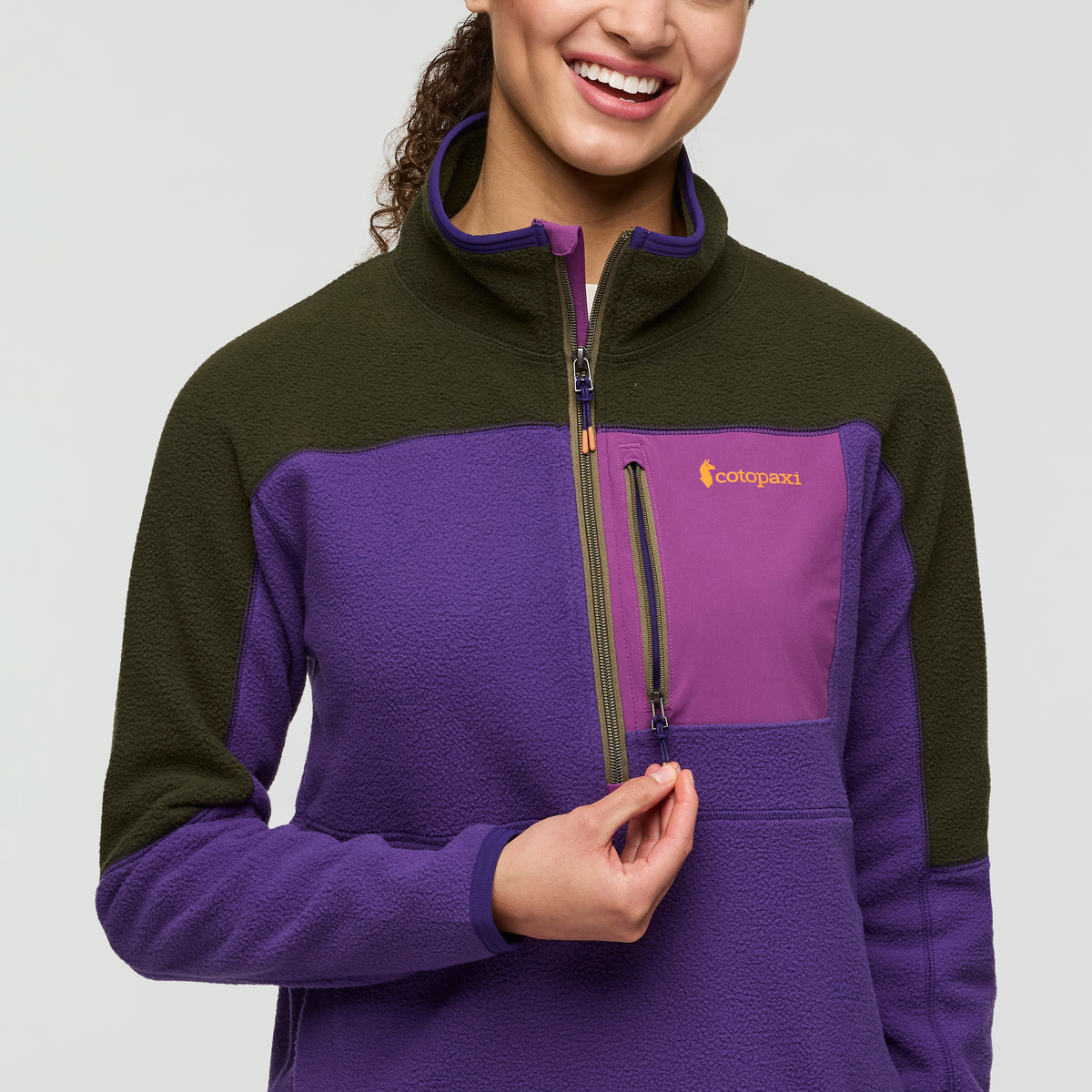 Soft Layering Warmth Abrazo Fleece Half-Zip Jacket - Women s