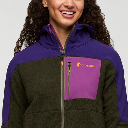 Everyday Fleece Comfort Abrazo Fleece Hooded Full-Zip Jacket - Women s