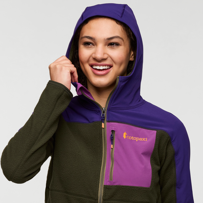 Everyday Fleece Comfort Abrazo Fleece Hooded Full-Zip Jacket - Women s