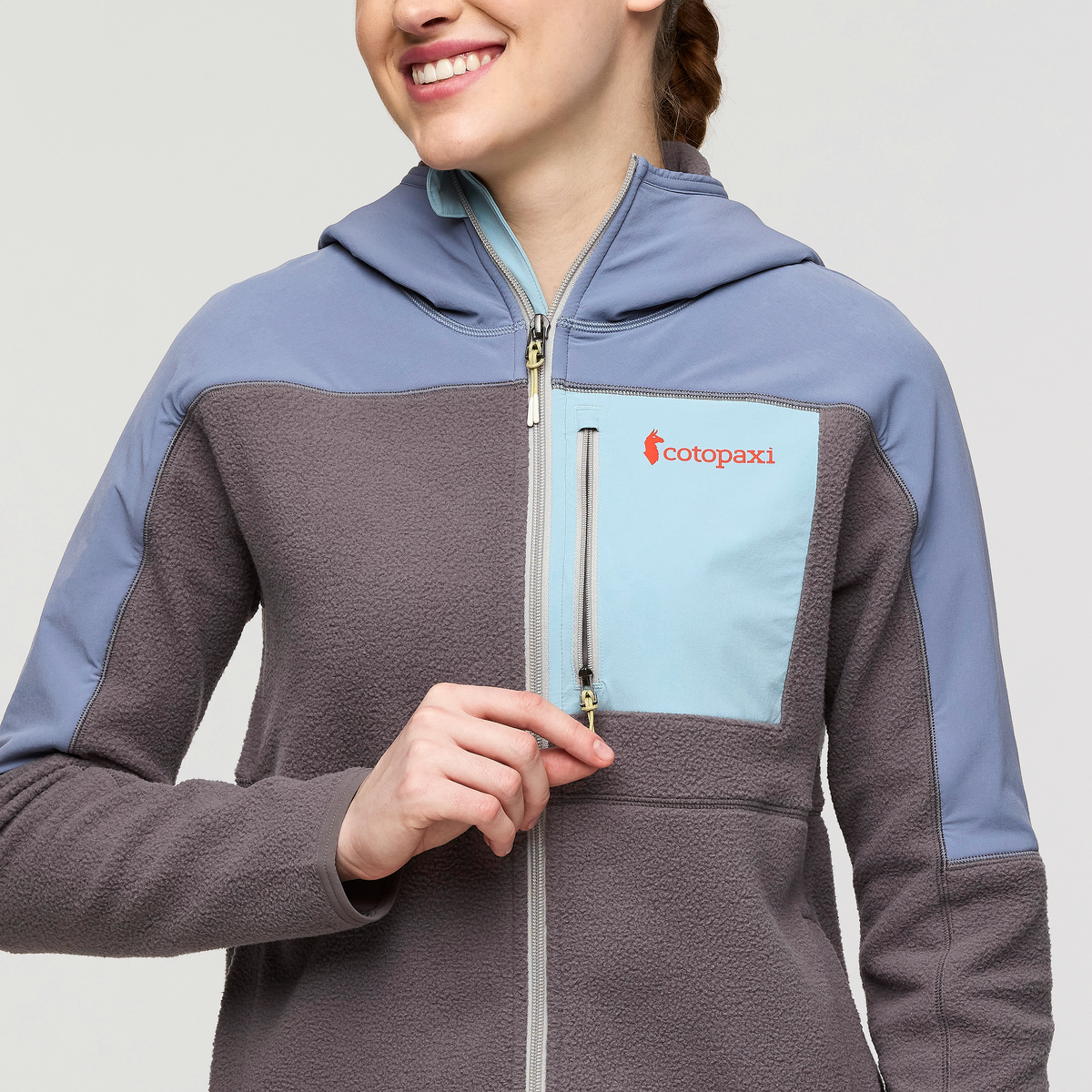 Everyday Fleece Comfort Abrazo Fleece Hooded Full-Zip Jacket - Women s