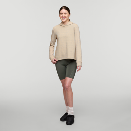 Soft Adventure Layer Atajo Long-Sleeve Waffle Hoodie - Women s