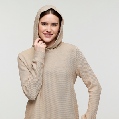Soft Adventure Layer Atajo Long-Sleeve Waffle Hoodie - Women s