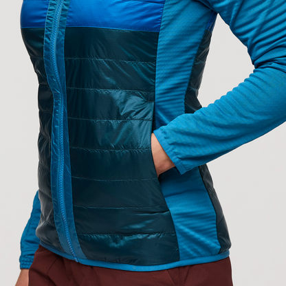 Adventure Ready Comfort Capa Hybrid Insulated Hooded Jacket - Women s