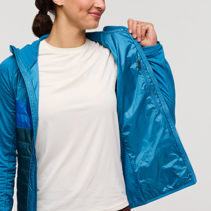 Adventure Ready Comfort Capa Hybrid Insulated Hooded Jacket - Women s